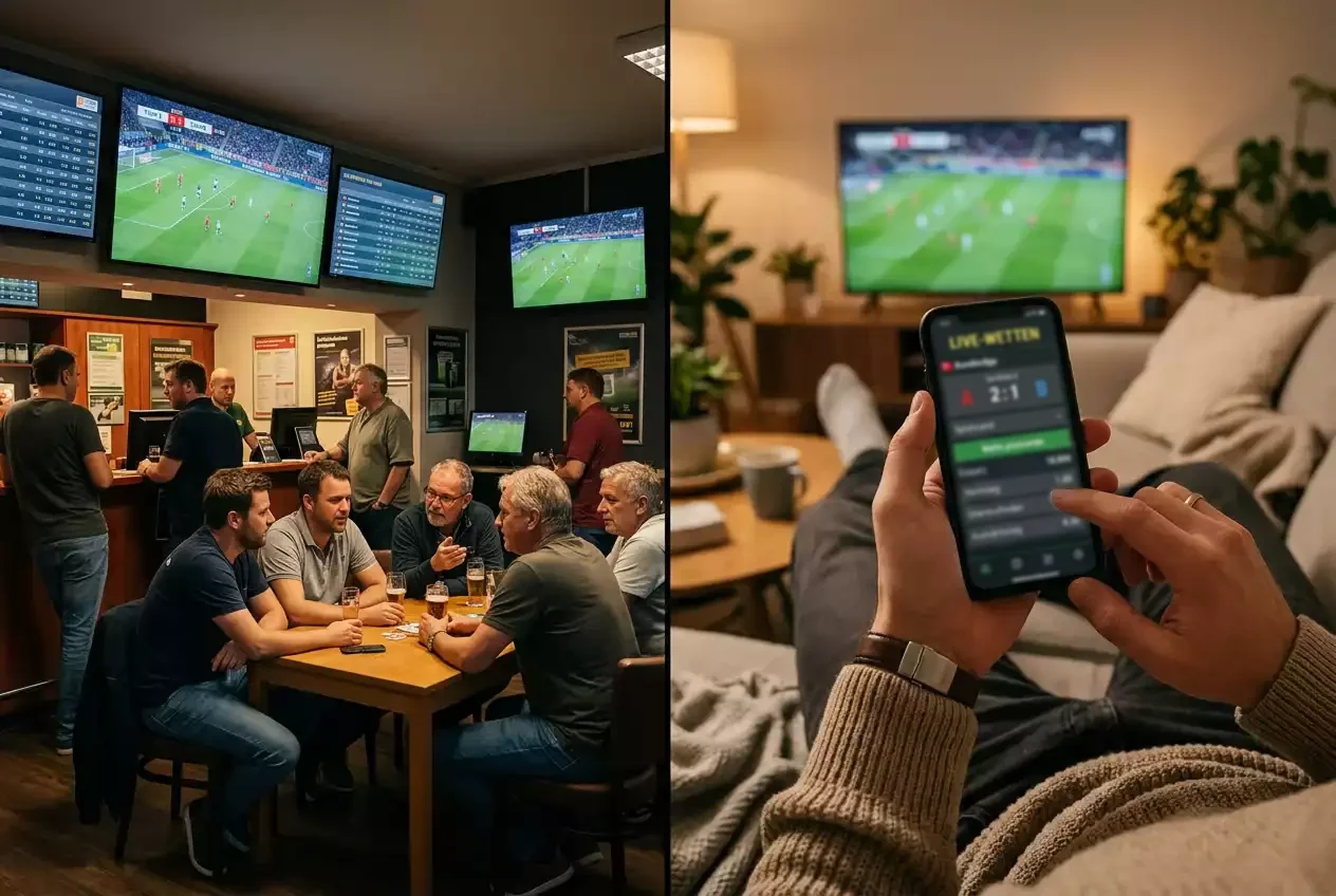 Wettbüro vs Online Wetten – Vergleich stationär und digital